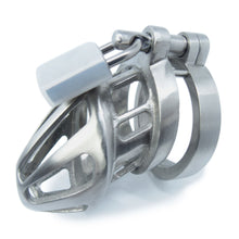 Load image into Gallery viewer, BON4M small - medium stainless steel chastity cage
