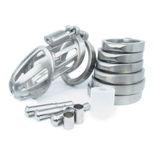 Load image into Gallery viewer, BON4ML large stainless steel high quality chastity cage
