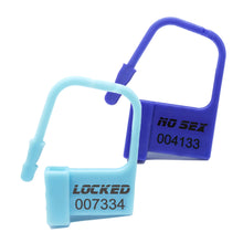 Load image into Gallery viewer, Individually numbered plastic seal locks
