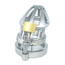Load image into Gallery viewer, BON4Msmall stainless steel chastity device / Solid version
